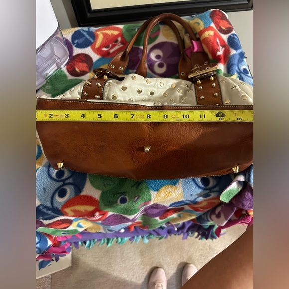 Authentic Be & D Garbo studded leather bag - Picture 9 of 10